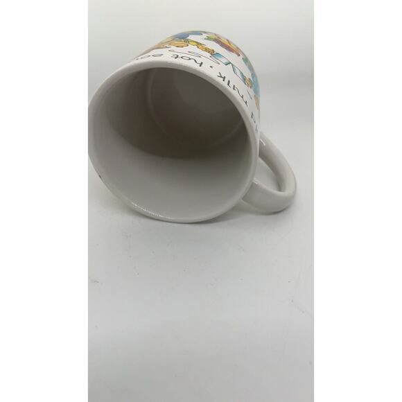 1987 Princess House The Berenstain Bears Mug Cup Picnic Ice Cream Soda Milk Soup - Picture 5 of 6